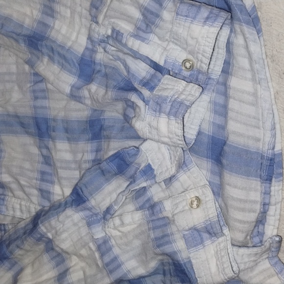 Old Navy cotton plaid shirt - Picture 7 of 8